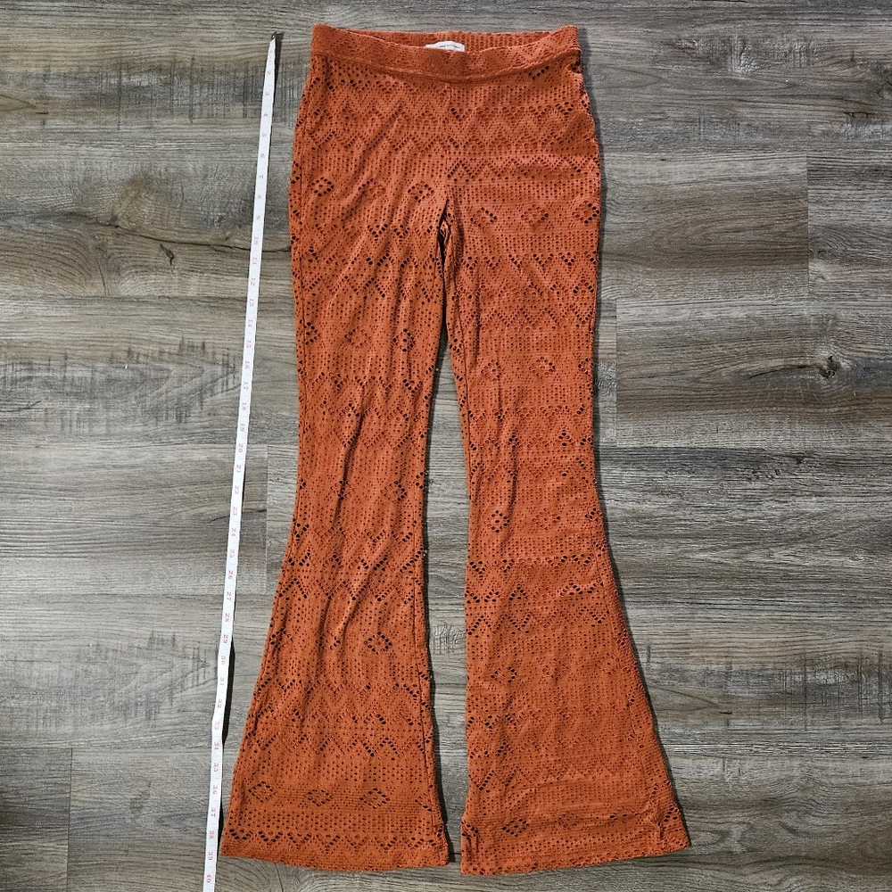 American‎ Eagle Outfitters Burnt Orange Flare Pants